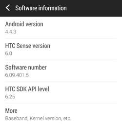 Android 4.4.3 za HTC One u Evropi