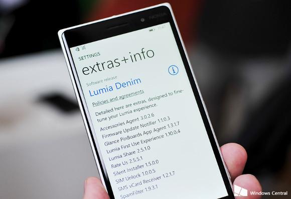 Lumia Denim update