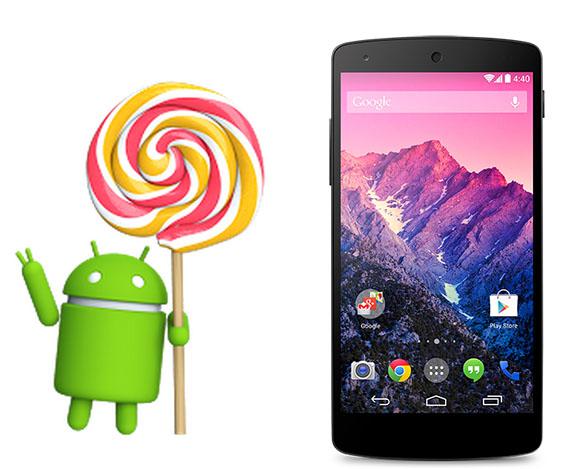 Nexus 5 dobija Android 5.1 Lollipop OTA update