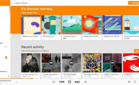 Google Play Music dobija novi korisnički interfejs