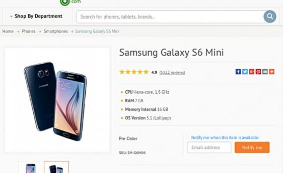 Samsung Galaxy S6 Mini?